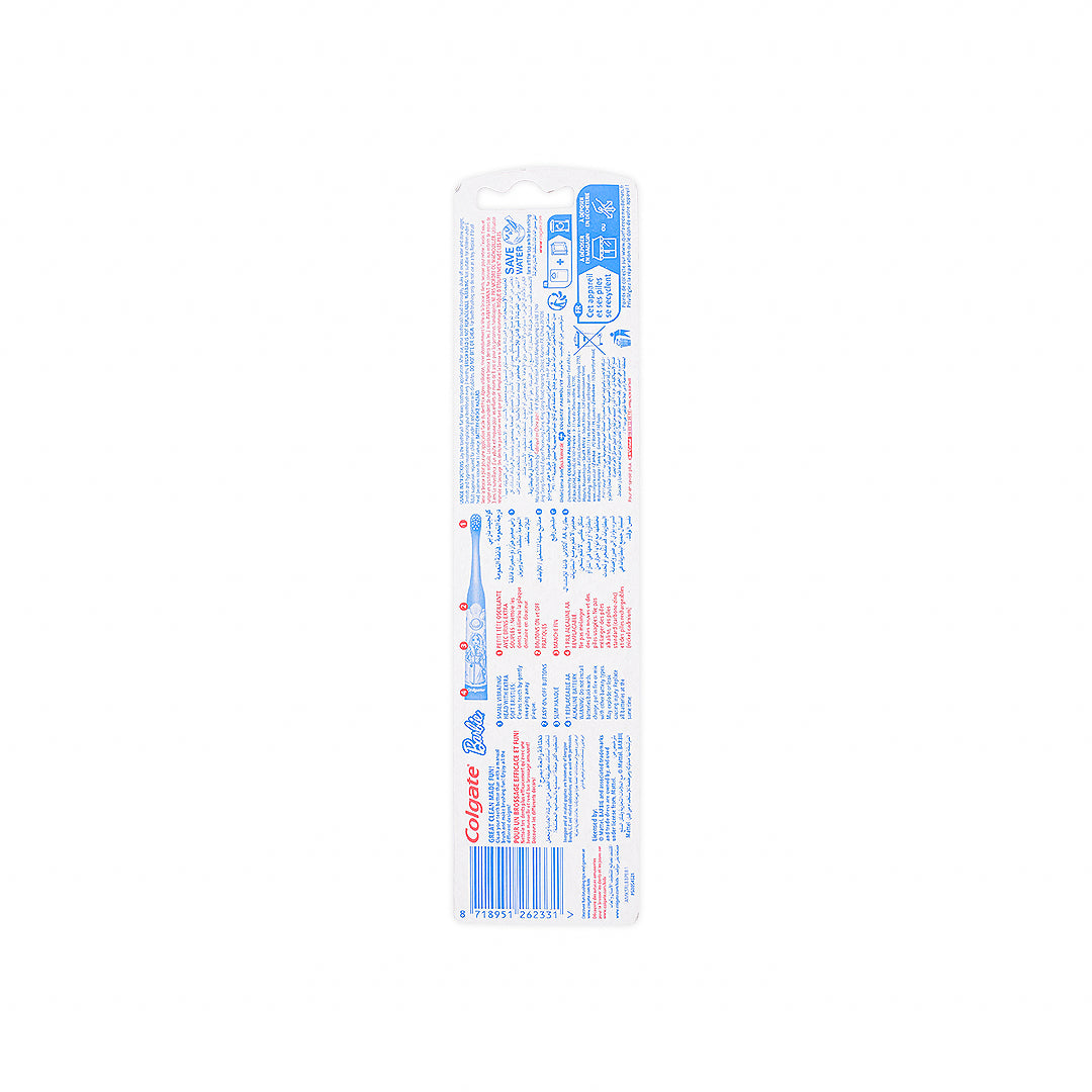 colgate kids toothbrush batman barble 6 years