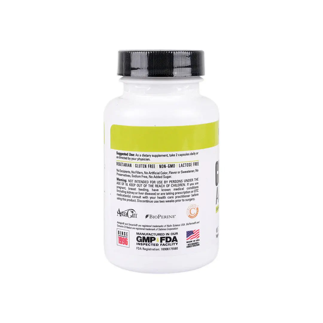 47864-Nutrabio Curcumin Advanced 60 Caps +2
