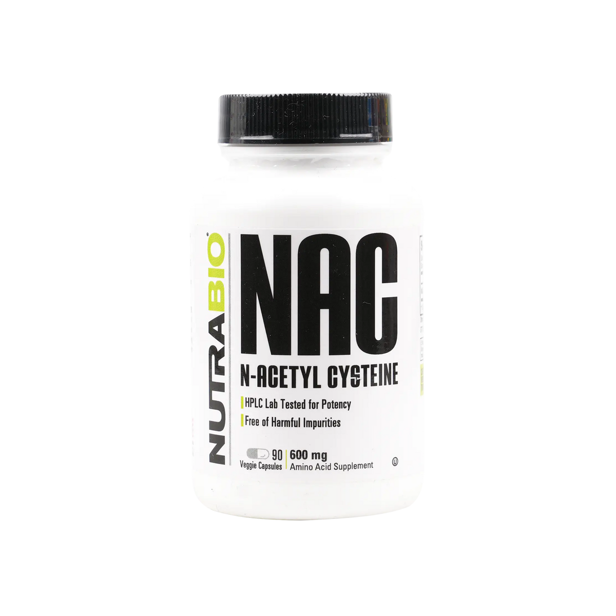 47867-Nutrabio Nac N-Acetyl Cysteine 600Mg 90Caps