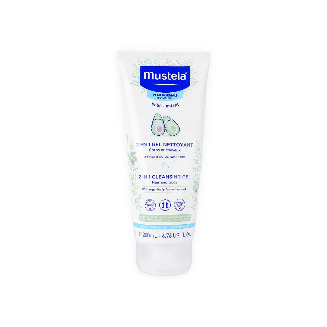 47876-Mustela Bebe-Enfant 2 In 1 Cleansing Gel 200ml
