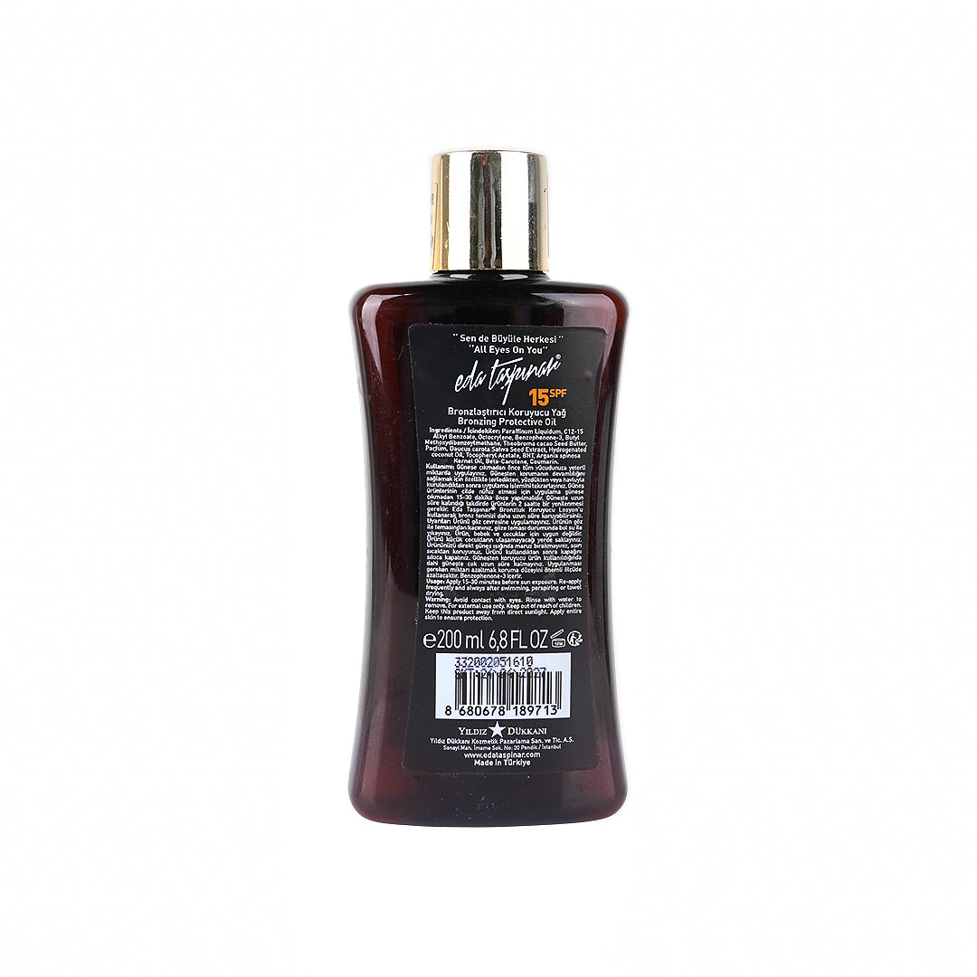 EDA TASPINAR BRONZING PROTECTIVE OIL SPF 15 200ML
