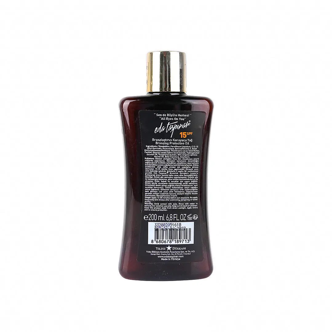 EDA TASPINAR BRONZING PROTECTIVE OIL SPF 15 200ML