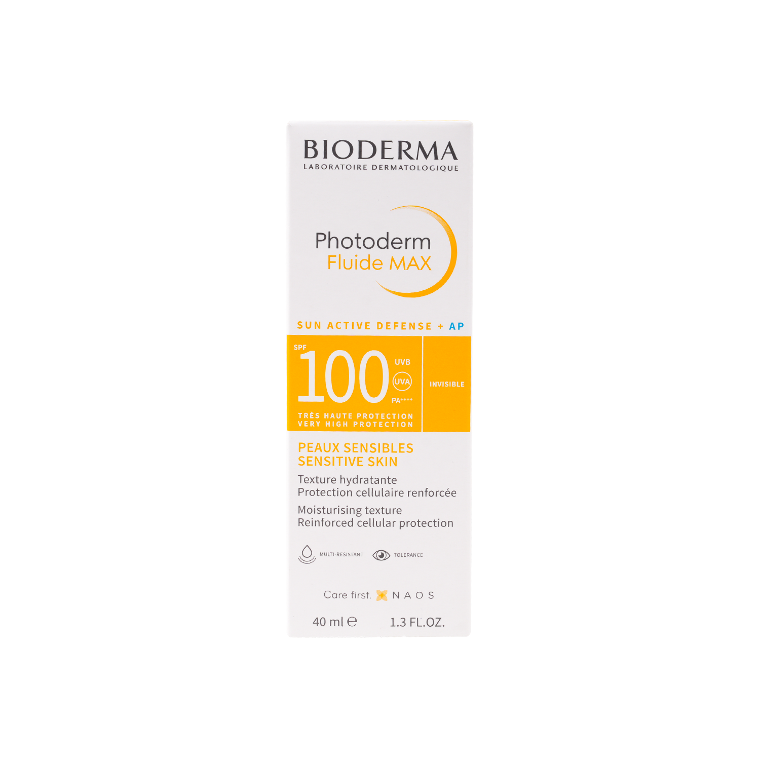 BIODERMA PHOTODERM FLUIDE MAX SPF100 INVISIBLE 40ML