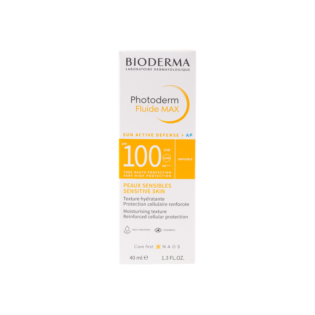 BIODERMA PHOTODERM FLUIDE MAX SPF100 INVISIBLE 40ML