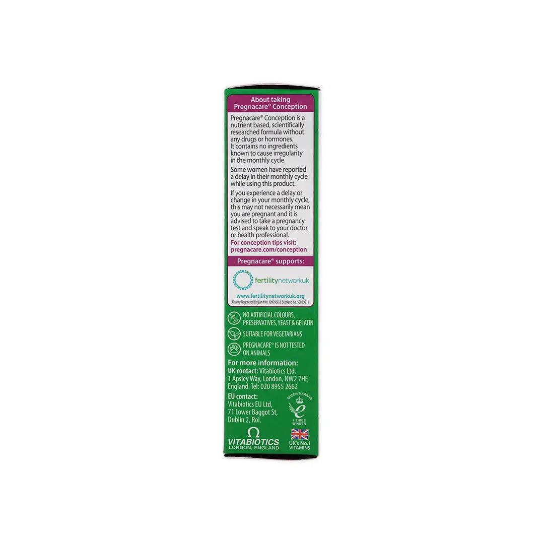 47886-Vitabiotics Pregnacare Conception 30Tab +1