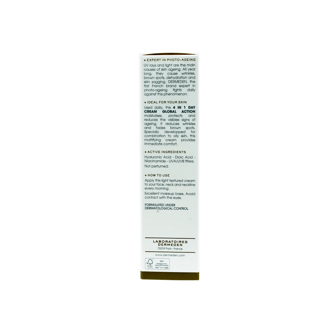 47891-Derm Eden Day Protocole 4 In 1 Day Cream 50Ml-Oily Skin +1