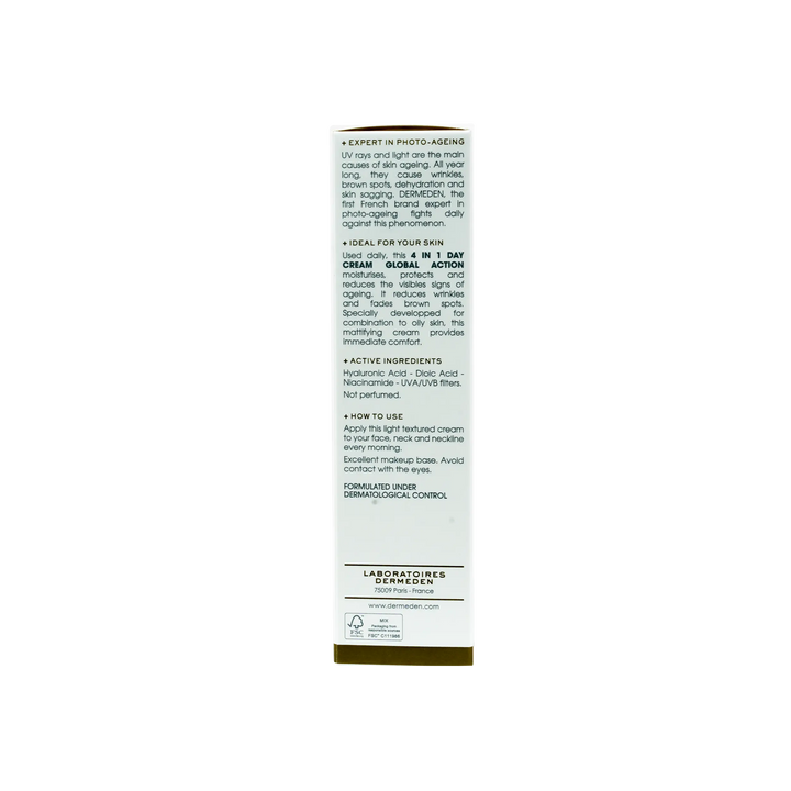 47891-Derm Eden Day Protocole 4 In 1 Day Cream 50Ml-Oily Skin +1