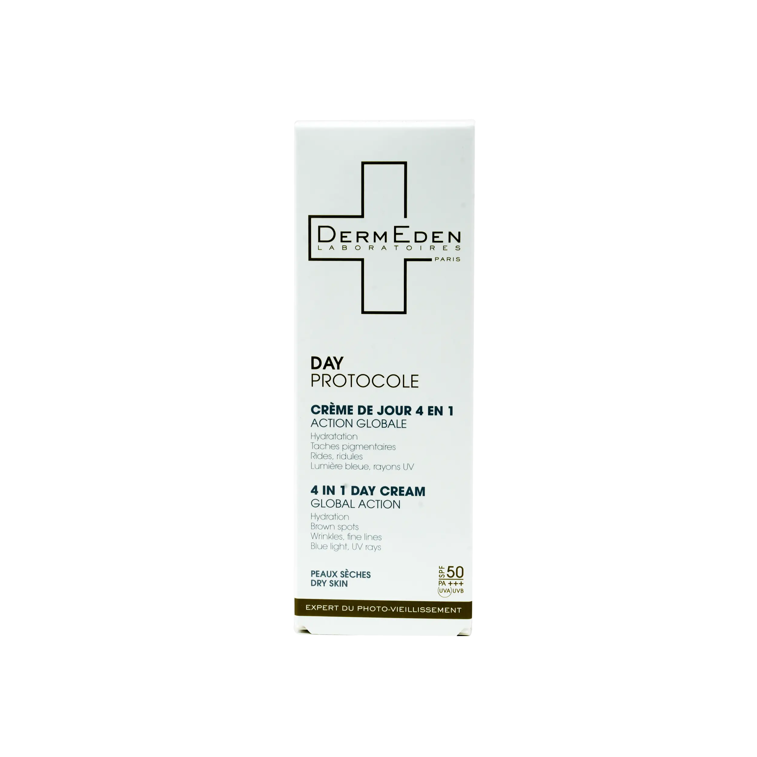 Derm Eden Day Protocole  4 In 1 Day Cream 50Ml - Dry Skin