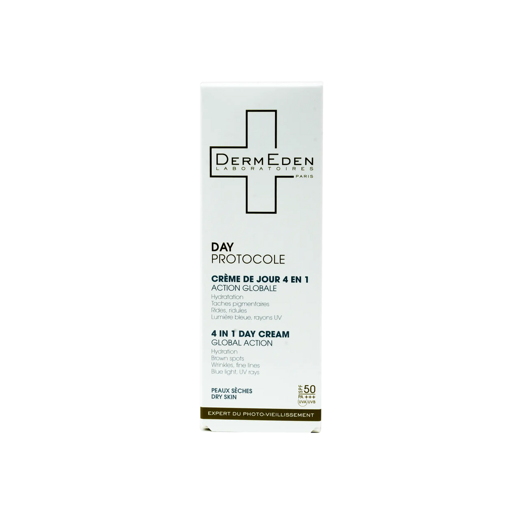 Derm Eden Day Protocole  4 In 1 Day Cream 50Ml - Dry Skin