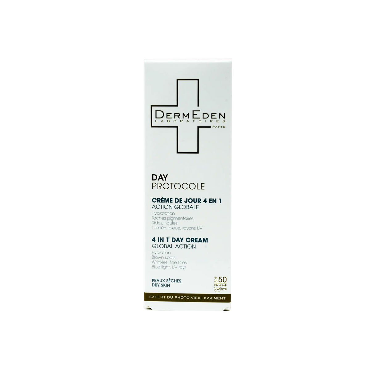 47892-Derm Eden Day Protocole  4 In 1 Day Cream 50Ml - Dry Skin