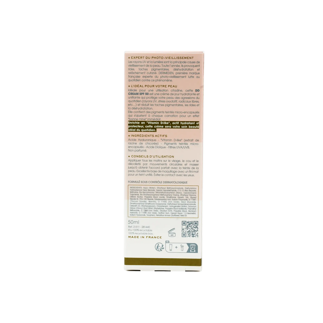 47893-Derm Eden DD Universal Cream Spf50 50Ml - Medium +3