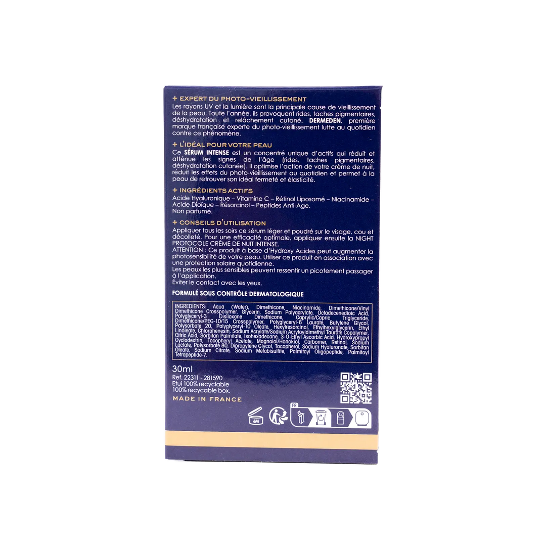 47897-Derm Eden Night Protocole Intense Serum 30Ml +3