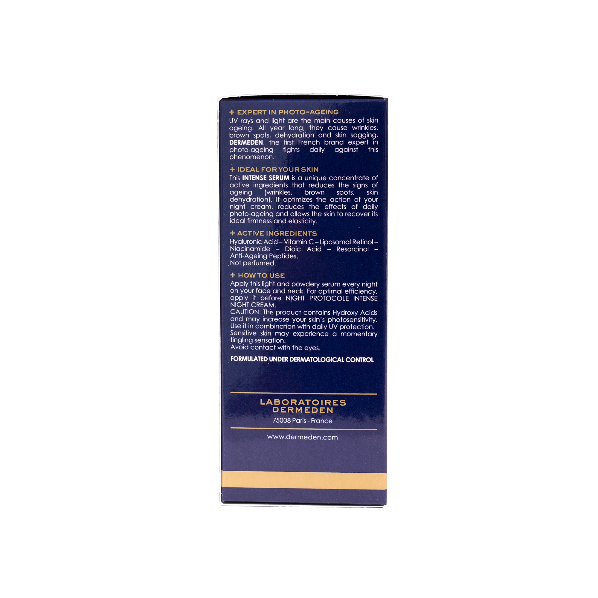 DERM EDEN NIGHT PROTOCOLE INTENSE SERUM 30ML