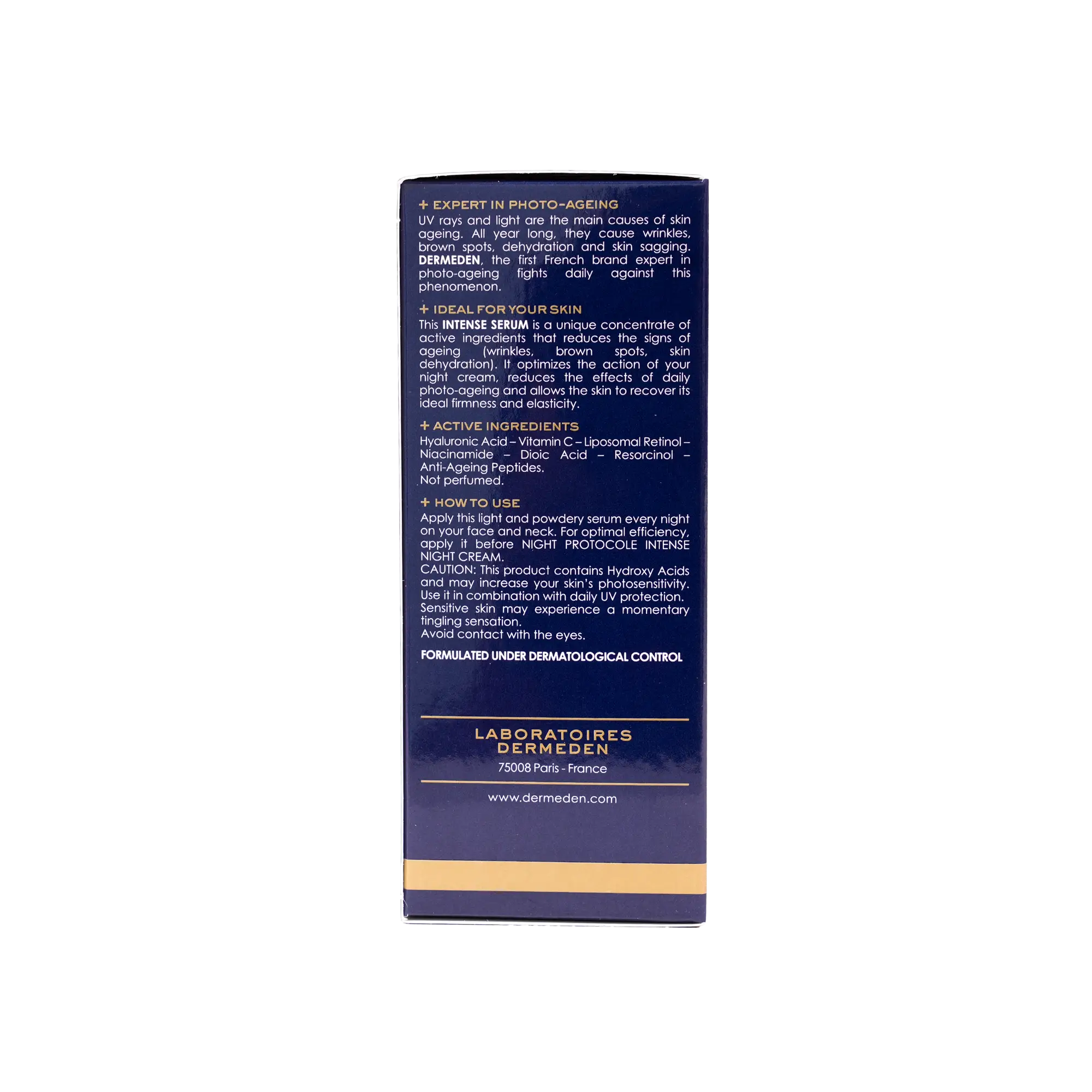 Derm Eden Night Protocole Intense Serum 30Ml