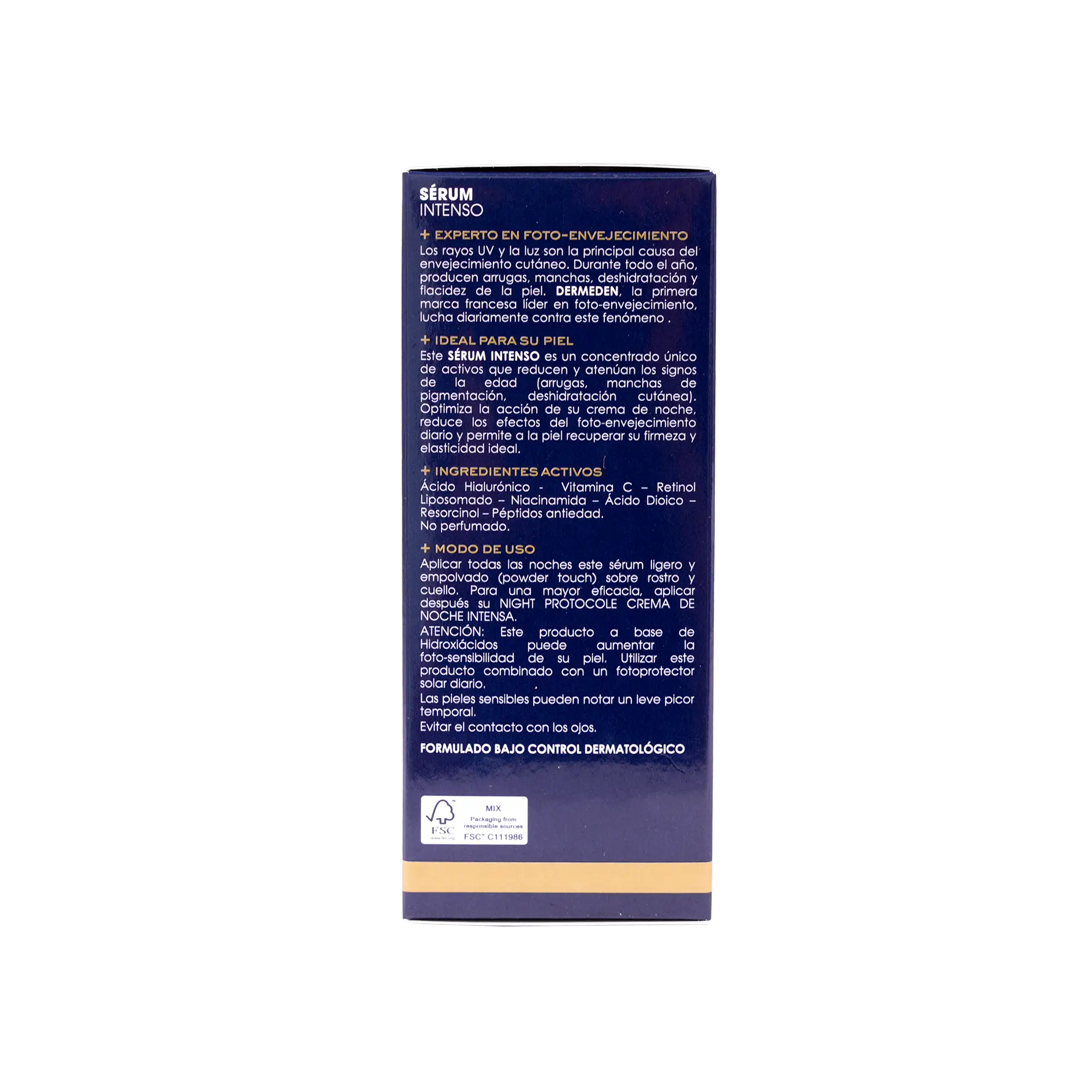 Derm Eden Night Protocole Intense Serum 30Ml