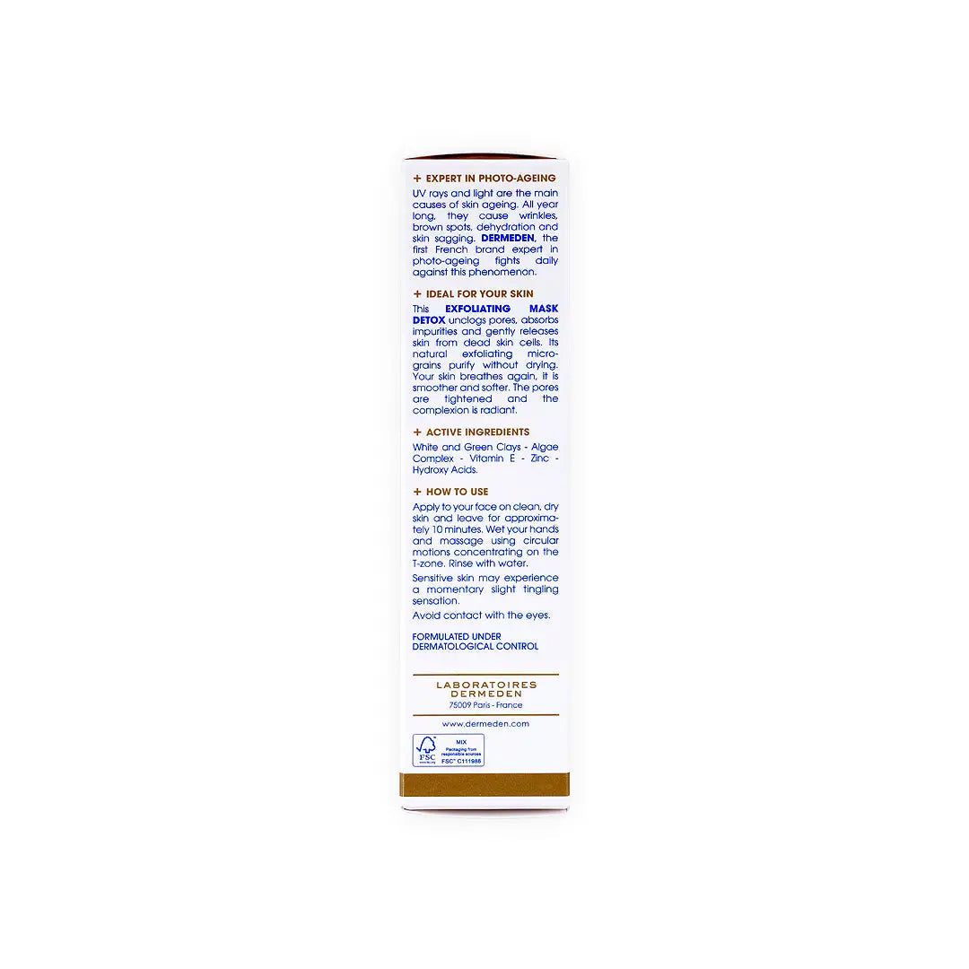 47903-Derm Eden Exfoliating Mask Detox 2 In1 50Ml +4