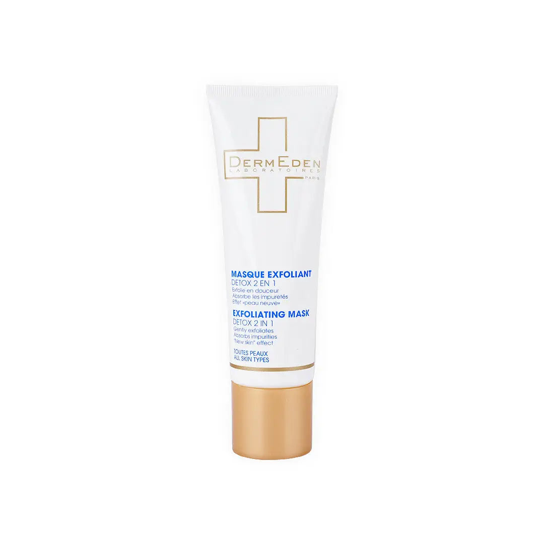 DERM EDEN EXFOLIATING MASK DETOX 2 IN1 50ML