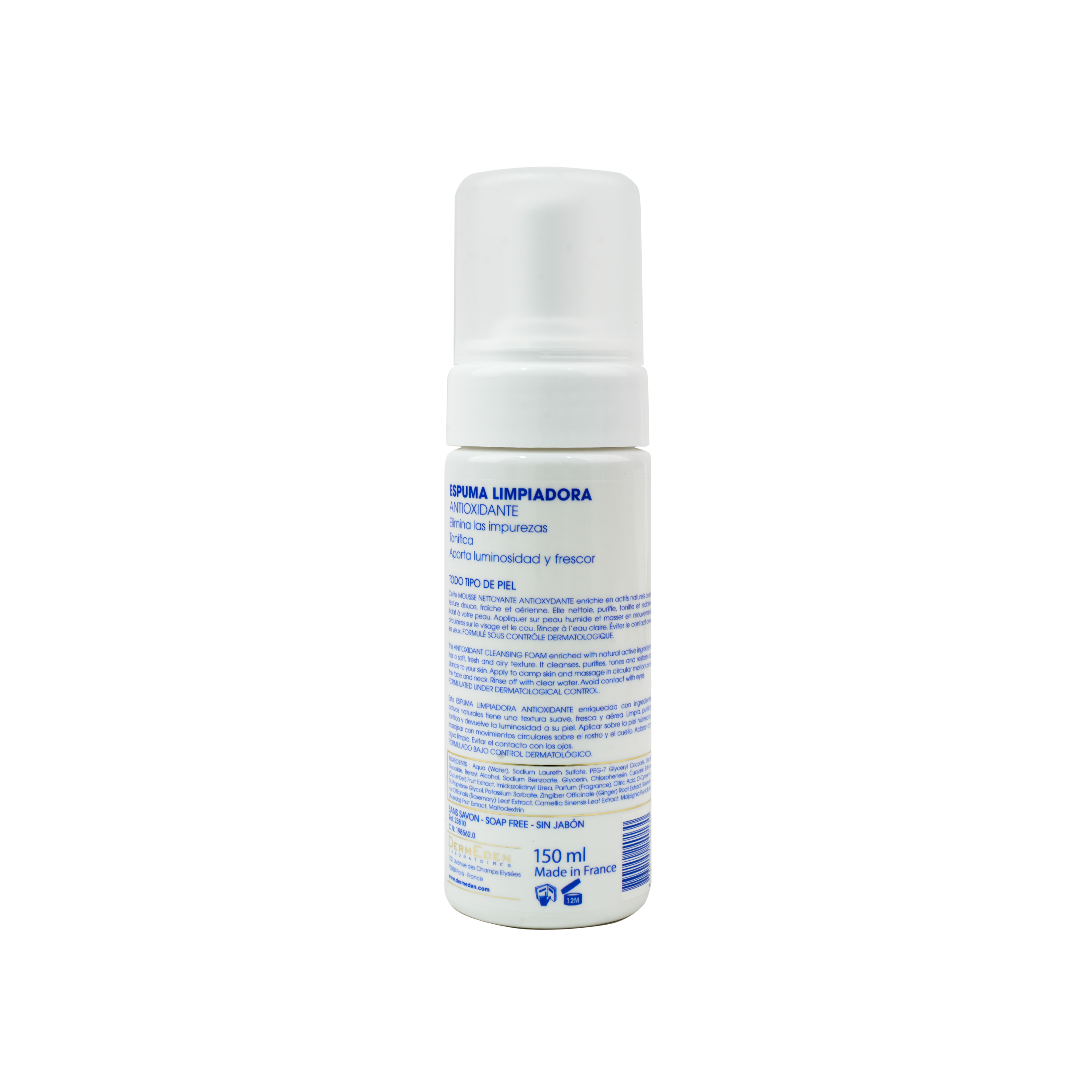 DERM EDEN ANTIOXIDANT CLEANSING FOAM 150ML