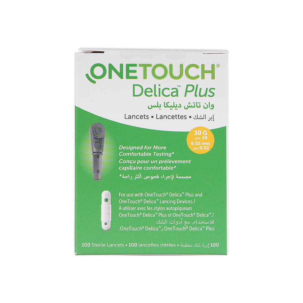One Touch Delica Plus Lancets 100pcs