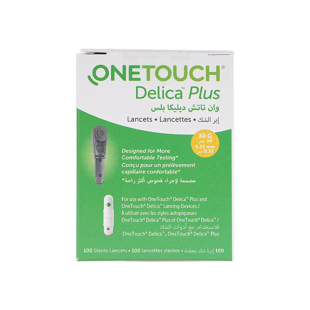 47907-One Touch Delica Plus Lancets 100pcs