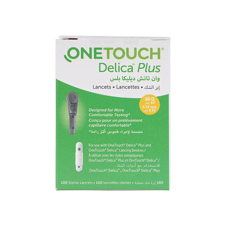 47907-One Touch Delica Plus Lancets 100pcs