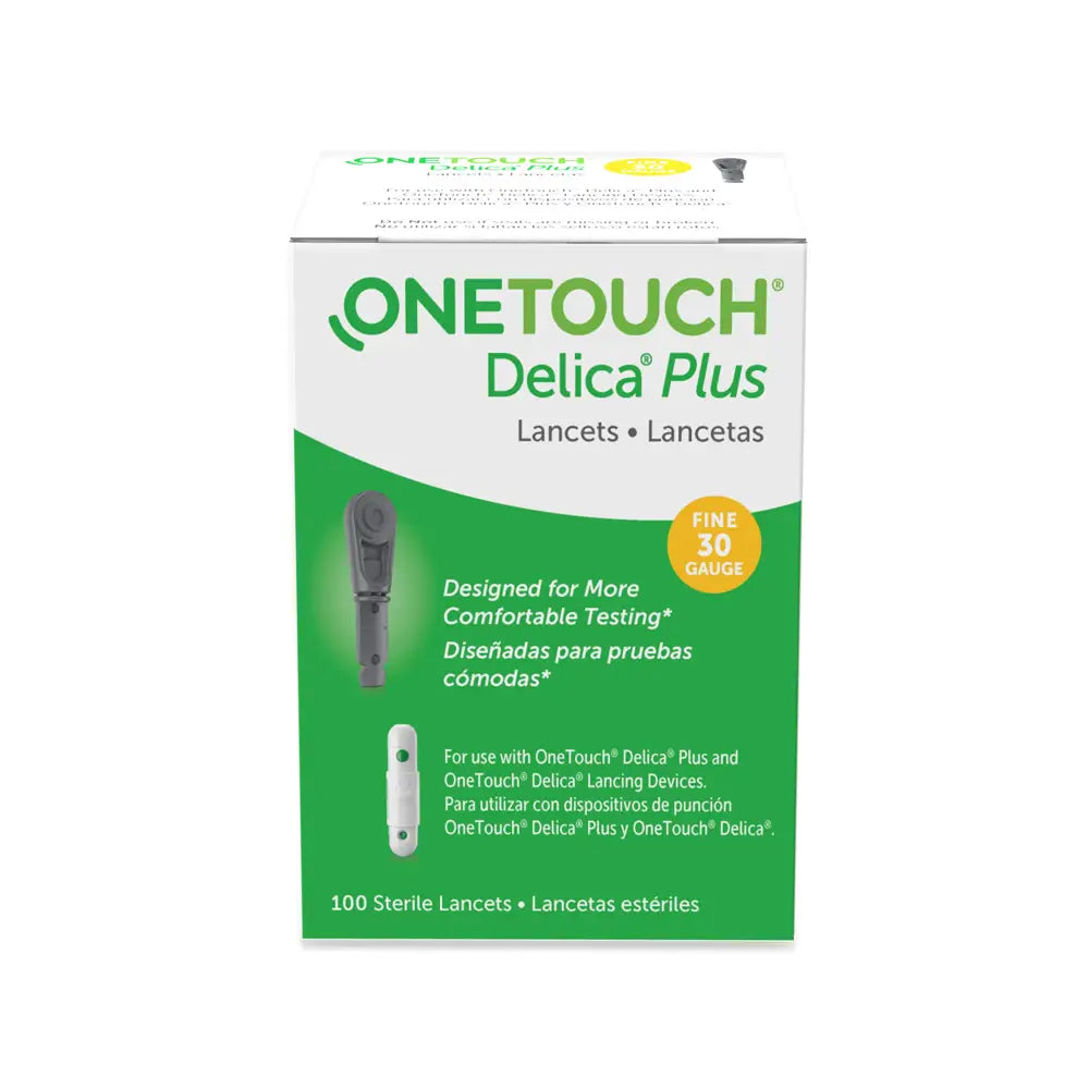 One Touch Delica Plus Lancets 100pcs