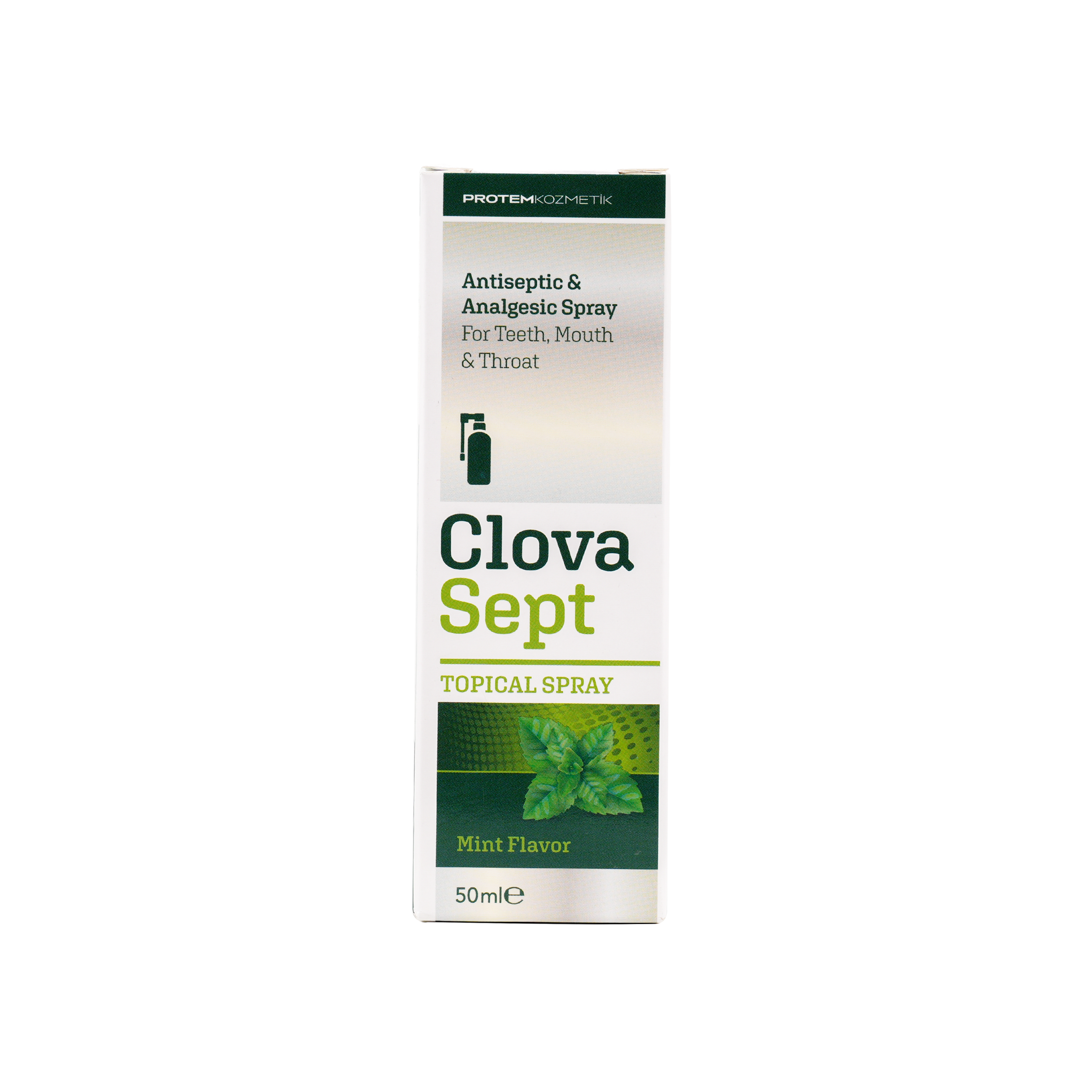 PROTEM KOZMETIK CLOVA SEPT TOPICAL SPRAY 50ML-MINT FLAVOR