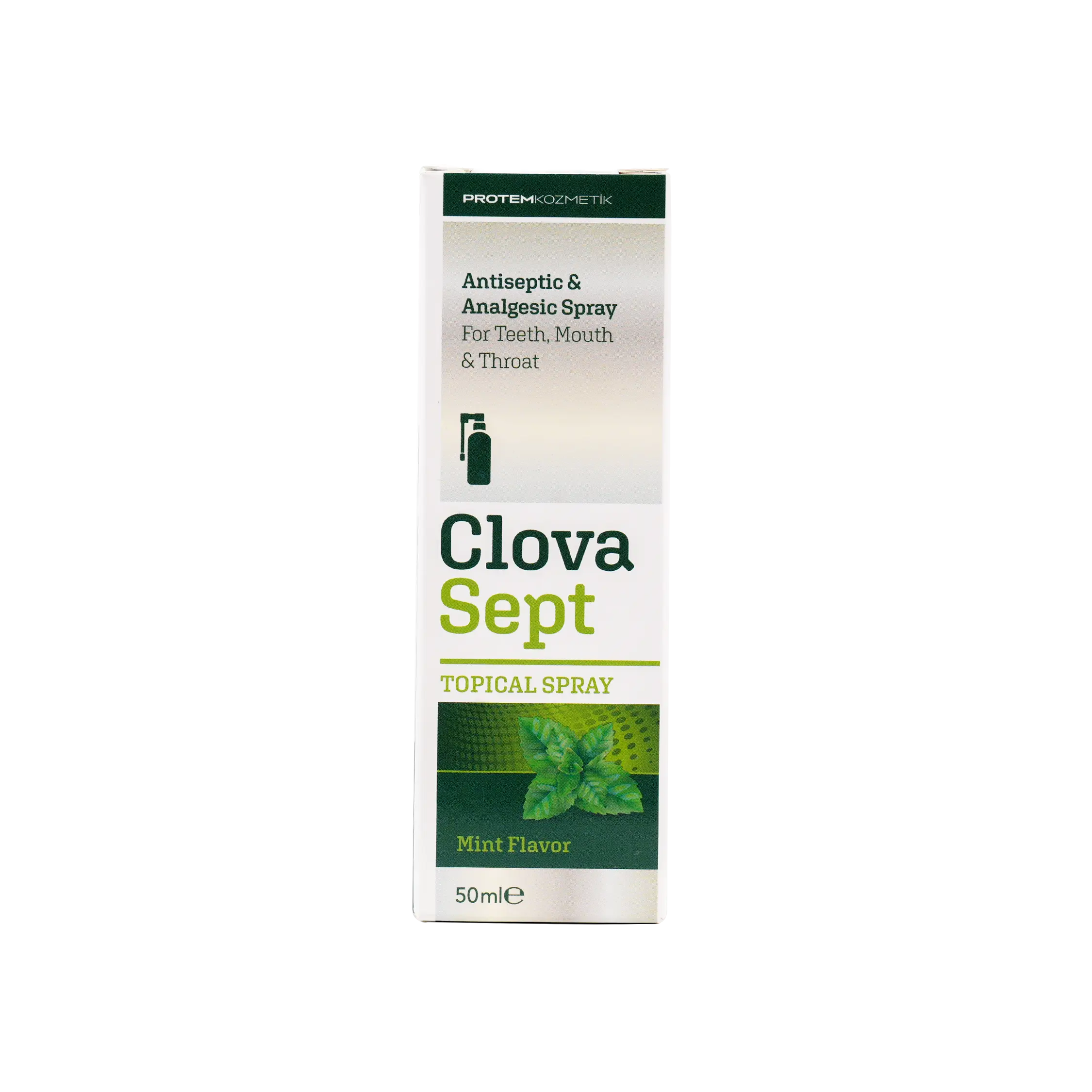 PROTEM KOZMETIK CLOVA SEPT TOPICAL SPRAY 50ML-MINT FLAVOR