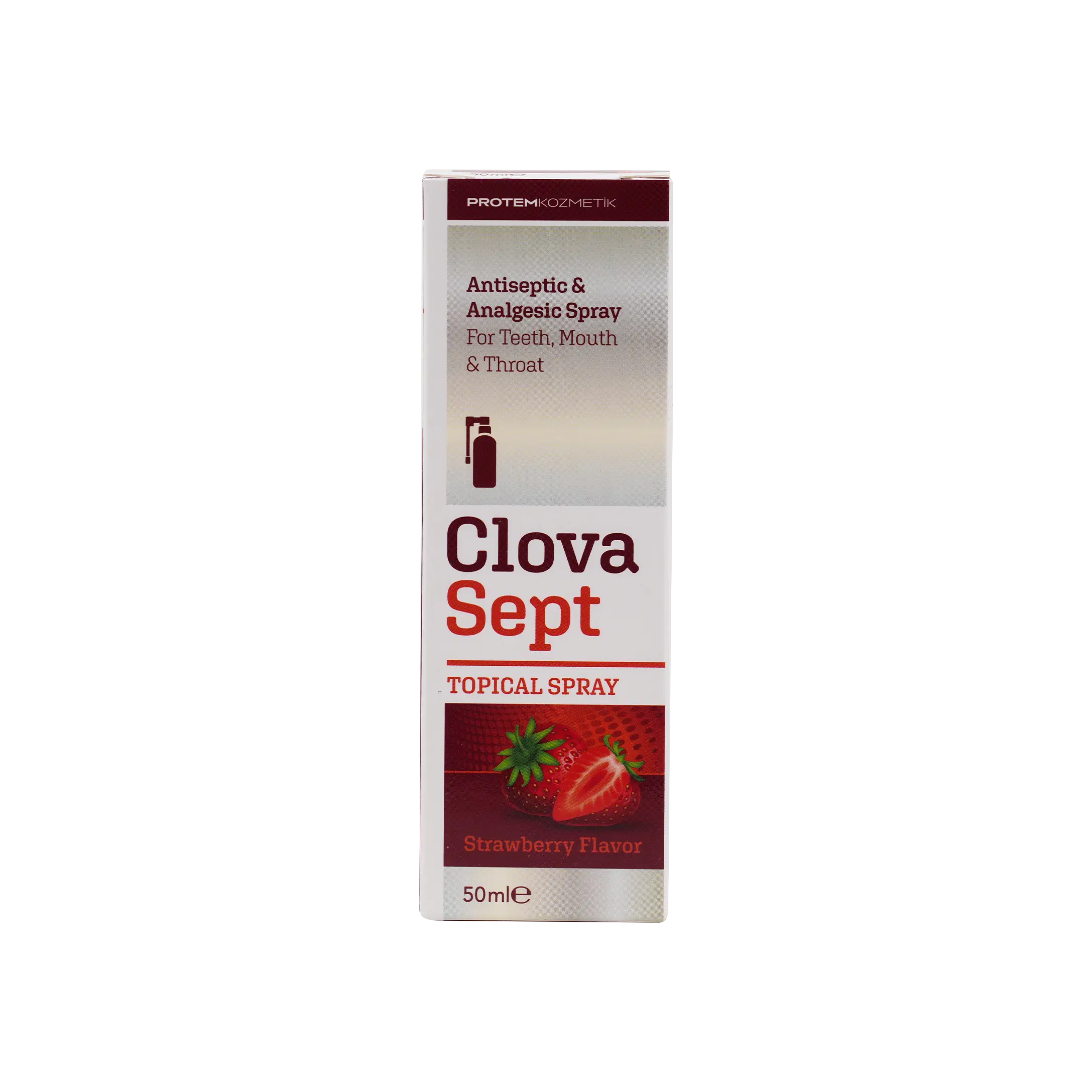 PROTEM KOZMETIK CLOVA SEPT TOPICAL SPRAY 50ML - STRAWBERRY