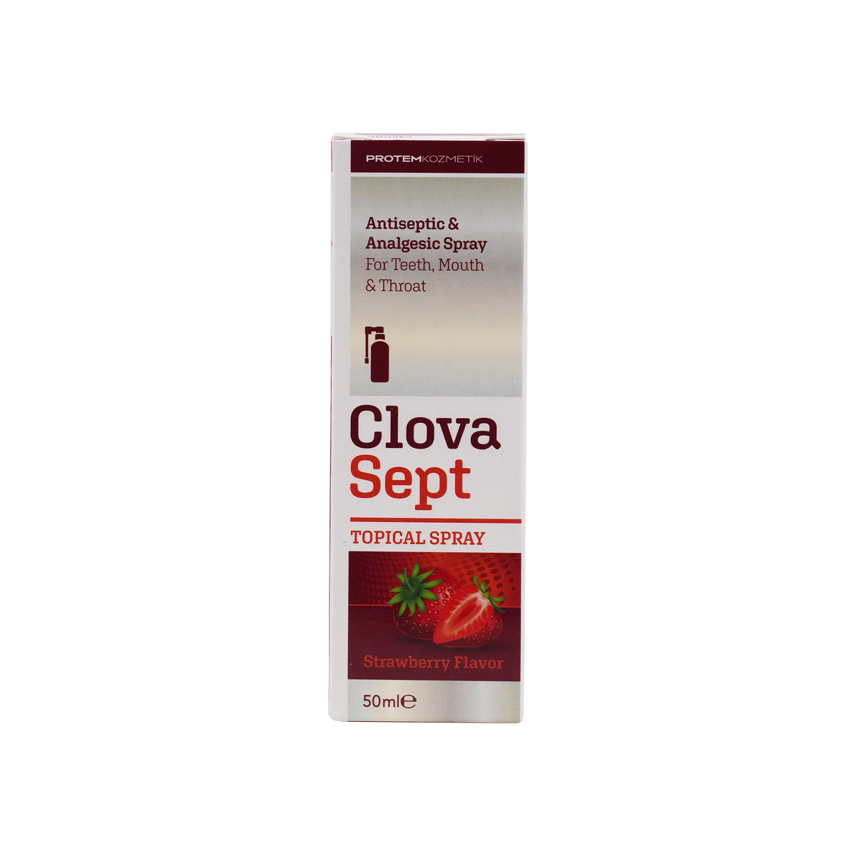 47917-Protem Kozmetik Clova Sept Topical Spray 50Ml - Strawberry