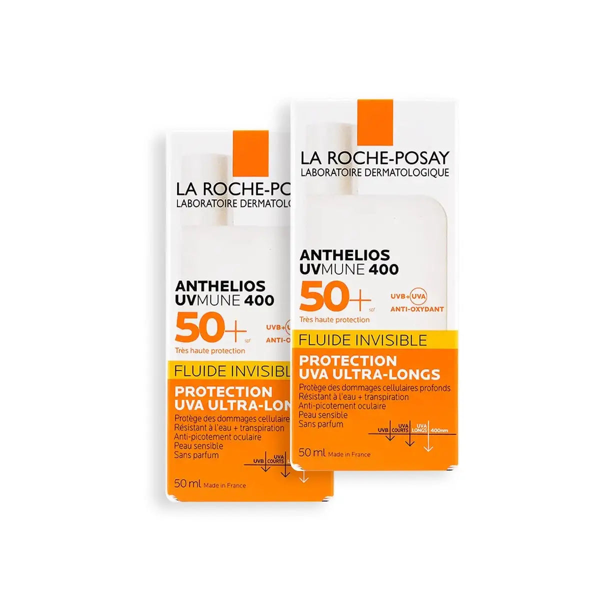 La Roche-Posay Anthelios SPF50+ UVMune 400 Invisible Sunscreen 1+1