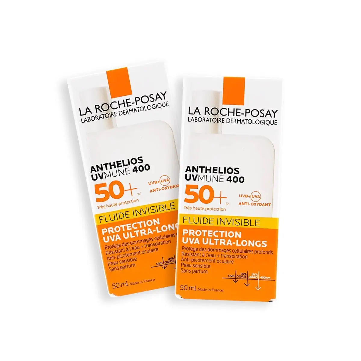 La Roche-Posay Anthelios SPF50+ UVMune 400 Invisible Sunscreen 1+1