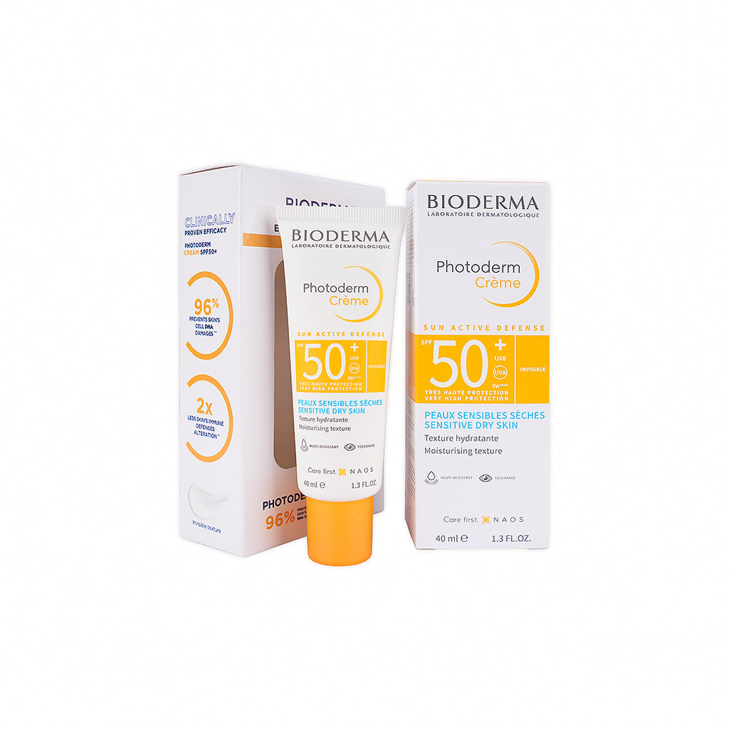 BIODERMA PHOTODERM CREAM SPF 50+ INVISIBLE 40ML 1+1 DRY SKIN