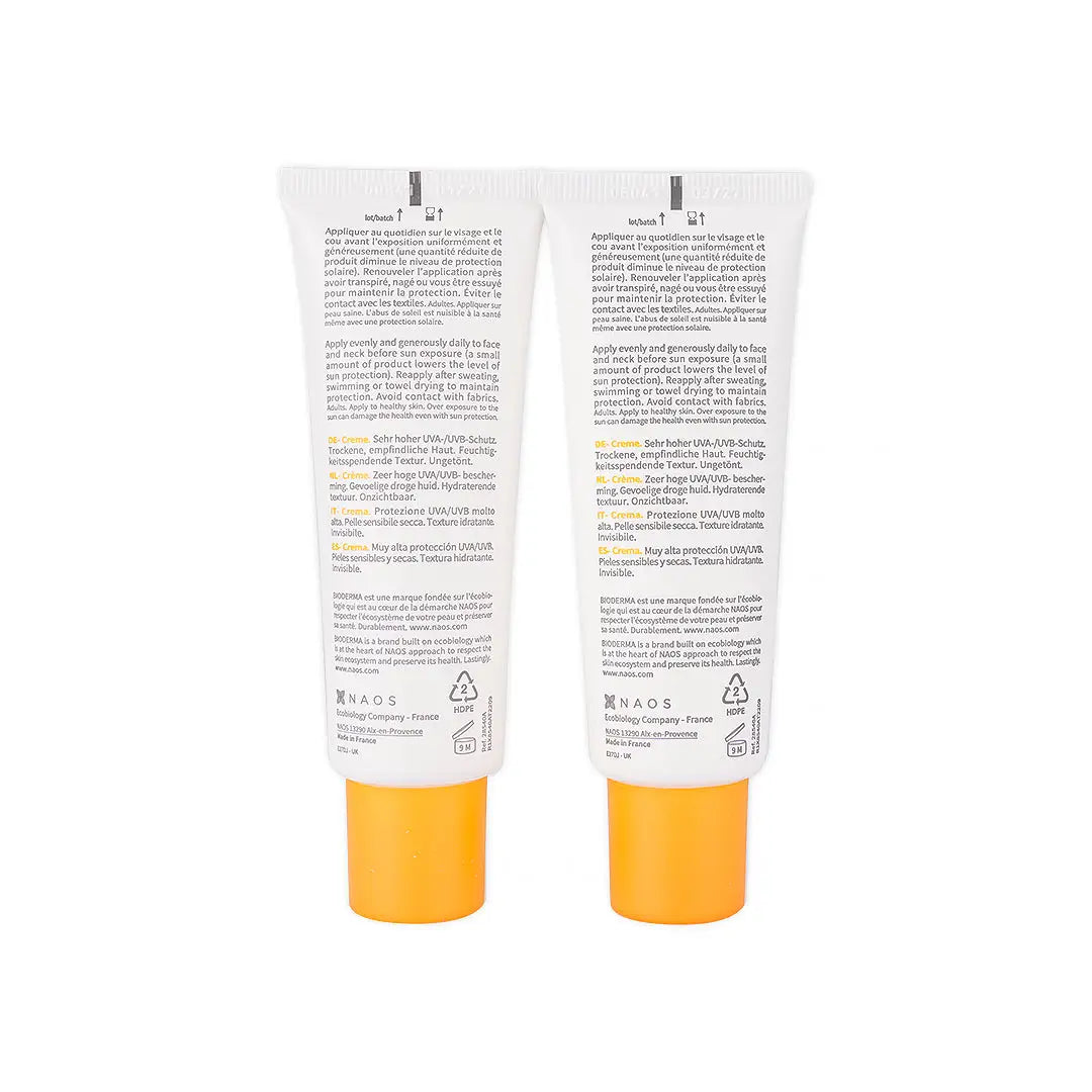 BIODERMA PHOTODERM CREAM SPF 50+ INVISIBLE 40ML 1+1 DRY SKIN