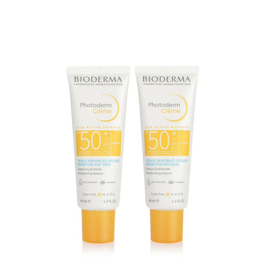 BIODERMA PHOTODERM CREAM SPF 50+ INVISIBLE 40ML 1+1 DRY SKIN