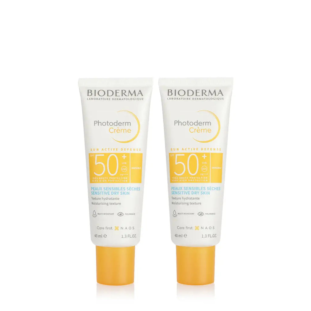 BIODERMA PHOTODERM CREAM SPF 50+ INVISIBLE 40ML 1+1 DRY SKIN