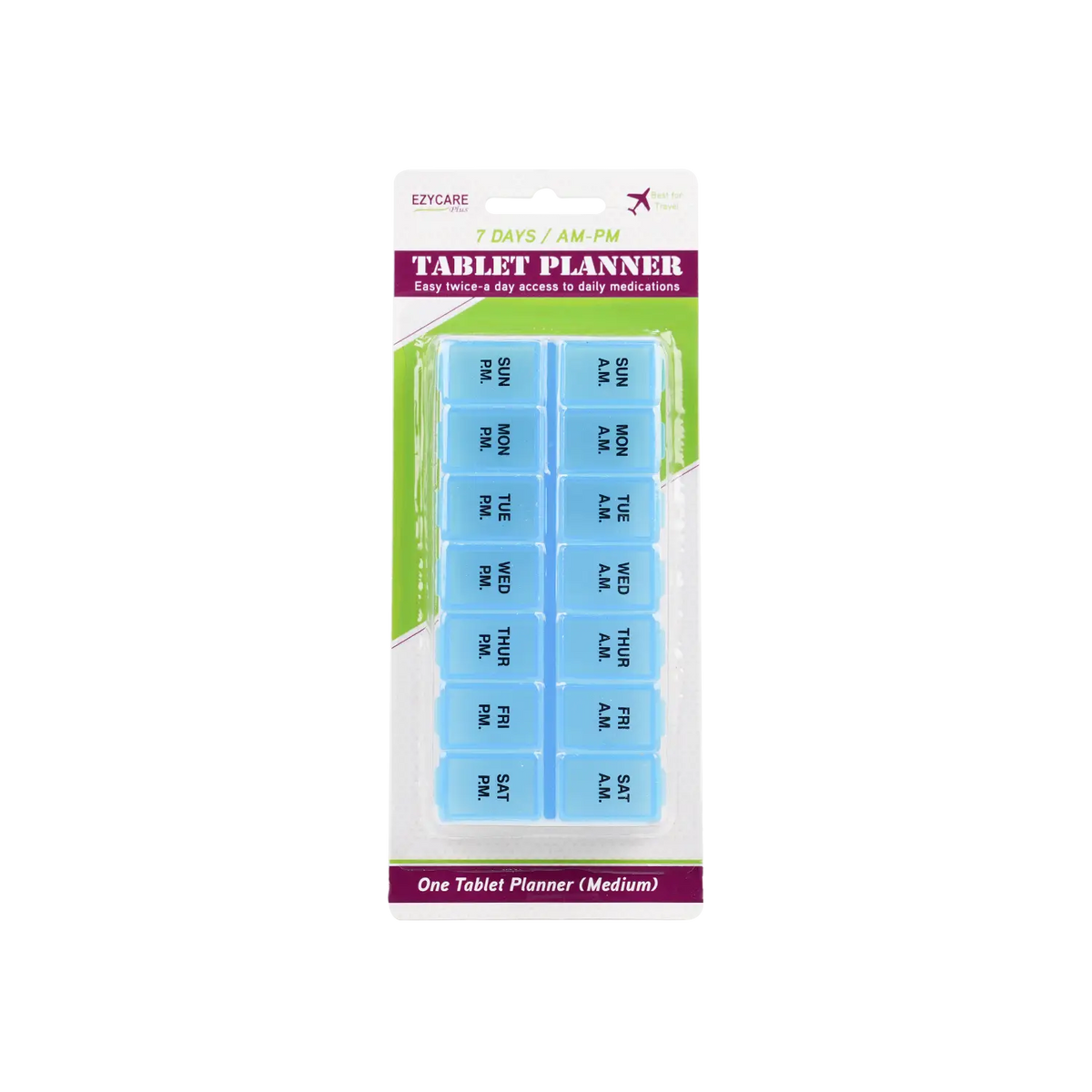47948-Ezycare Plus 7 Days Am-Pm Tablet Planner