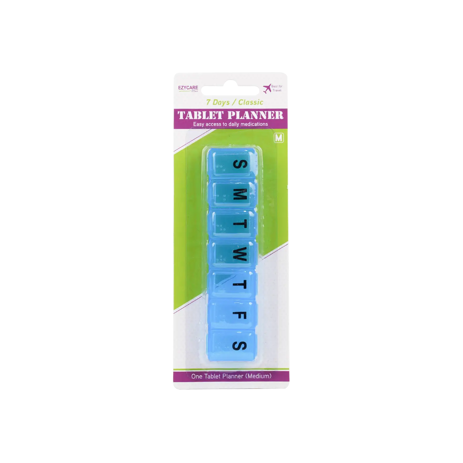 Ezycare Plus 7 Days Classic Tablet Planner M-17005