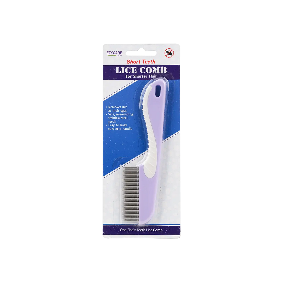 47959-Ezycare Plus Short Teeth Lice Comb