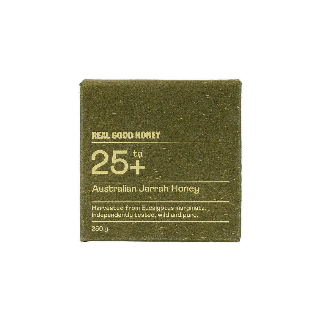 REAL GOOD HONEY AUSTRALIAN JARRAH HONEY 25+ 250G