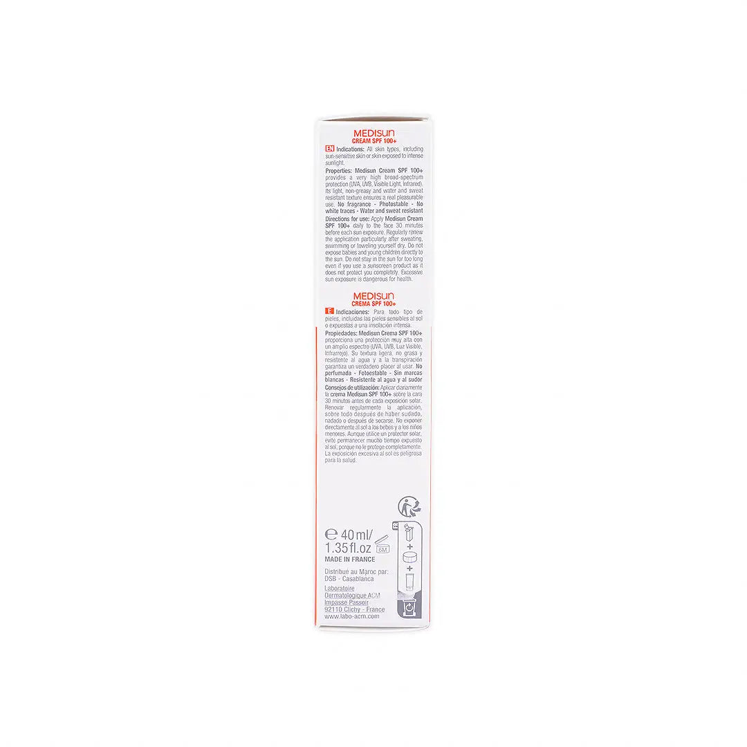 ACM MEDISUN SPF100+ CREAM 40 ML