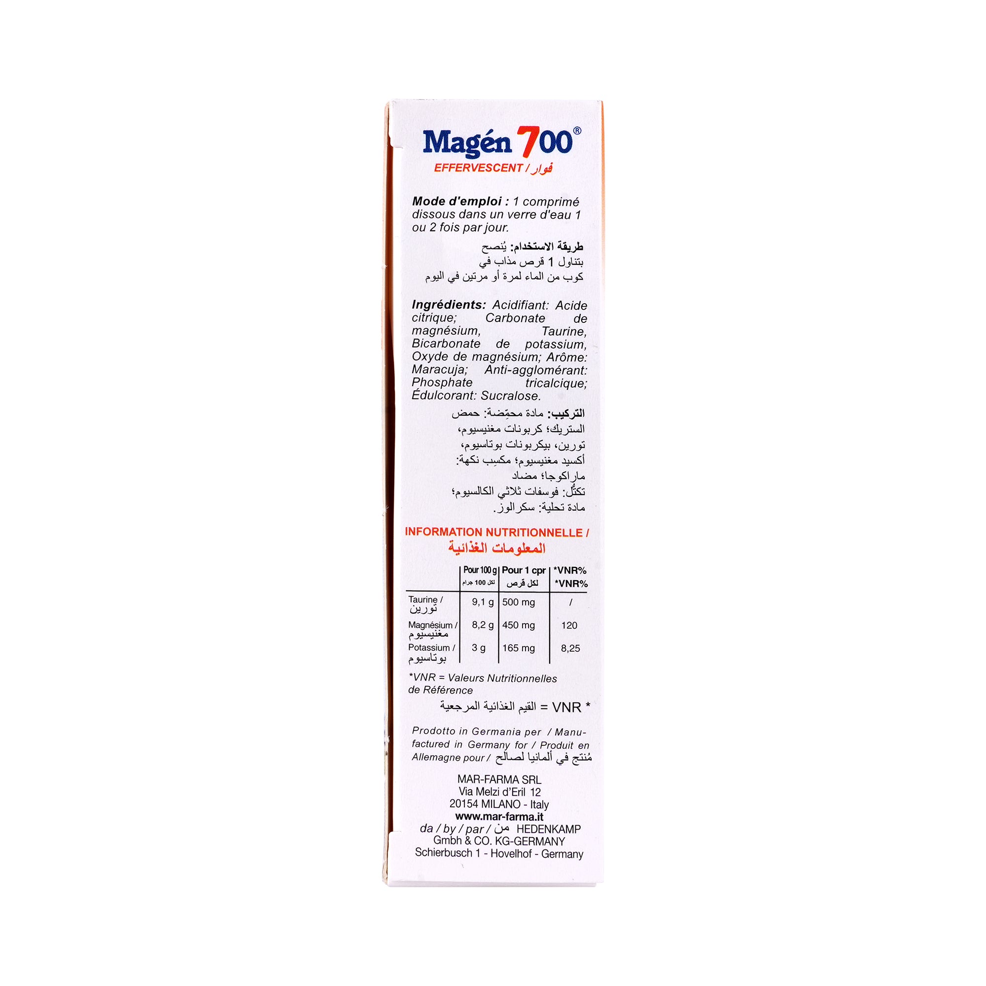 47989-Magen 700 12 Effervescent  Tablets +2