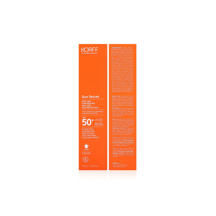 49983-Korff Sun Secret Anti-Spot Face Fluid Matt Efect SPF50+ 50Ml +3