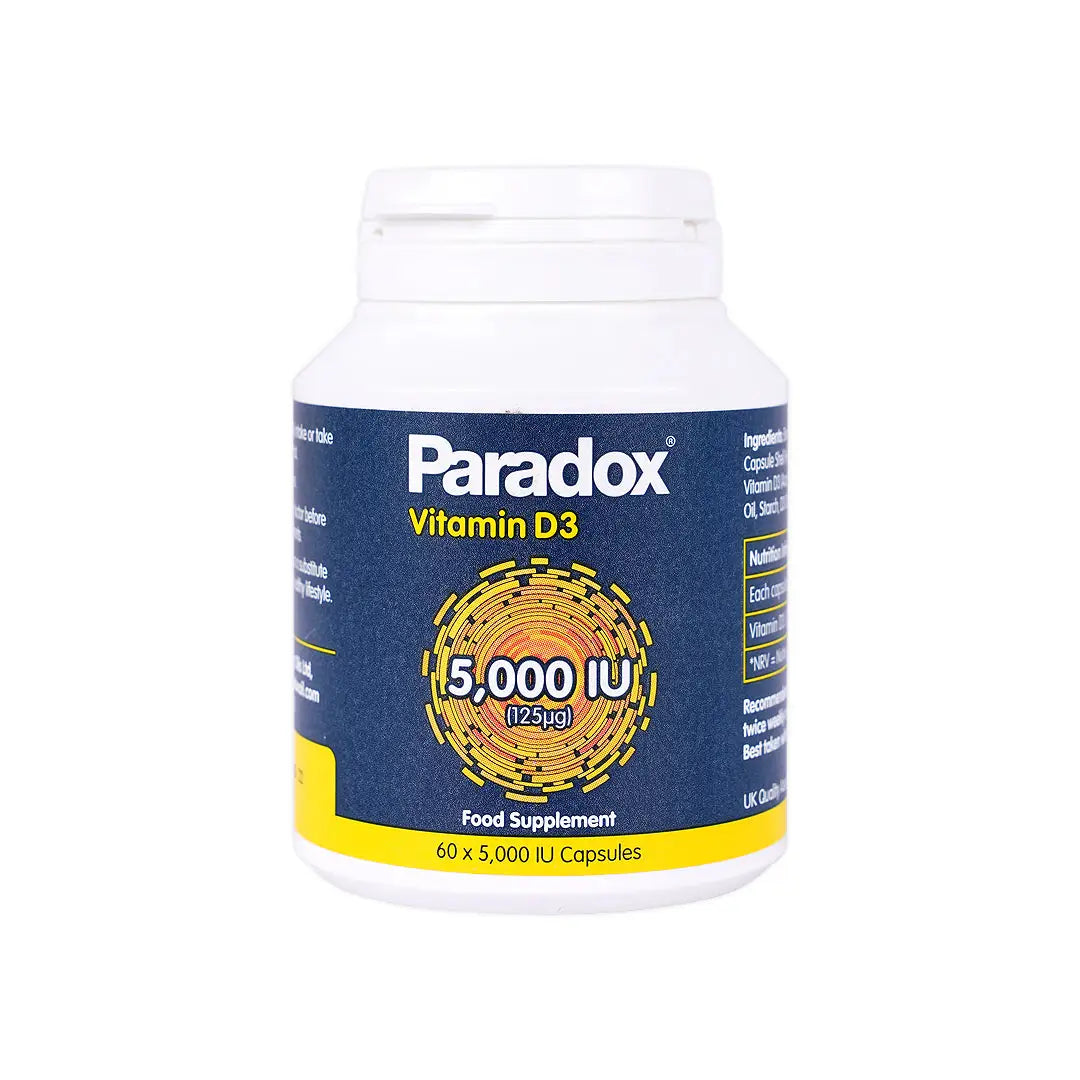 48009-Paradox Vitamin D3 5000Iu 60Caps