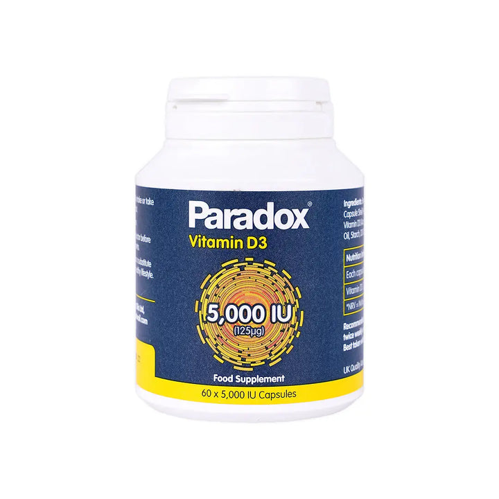 48009-Paradox Vitamin D3 5000Iu 60Caps