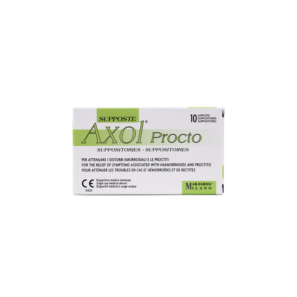 AXOL PROCTO 10 SUPPOSITOIRES