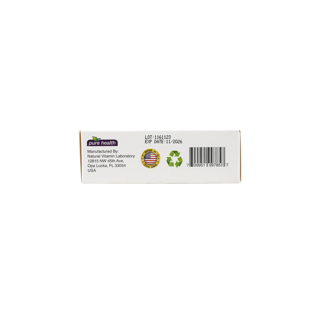 48012-Pure Health Slim Smart Glucomannan 60 Caps +2