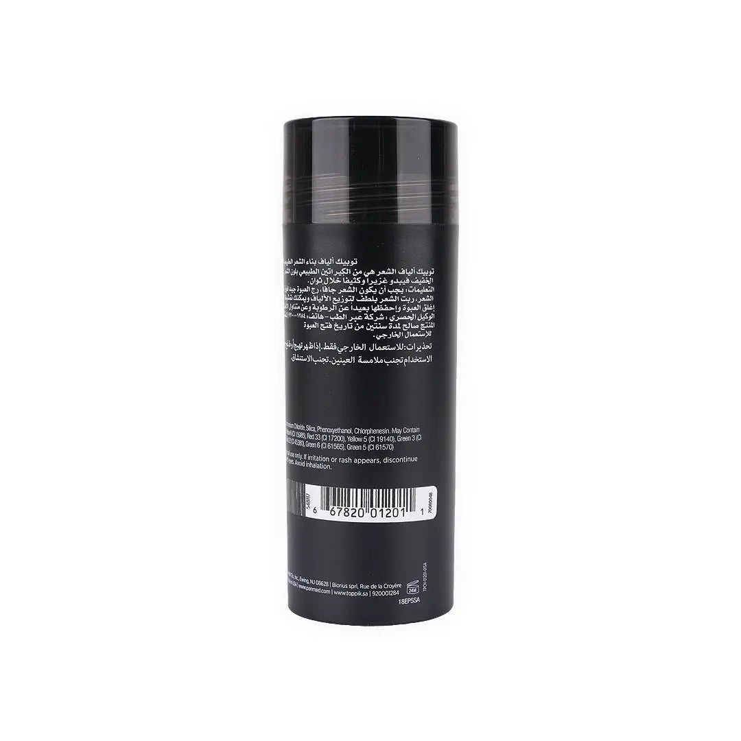 48020-Toppik Hair Building Fibers 27.5g-Black +1