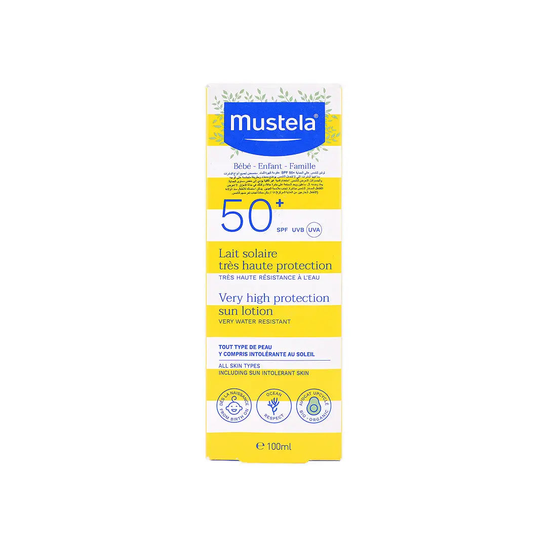 Mustela Very High Protection SPF50+ Sun Lotion 100ml