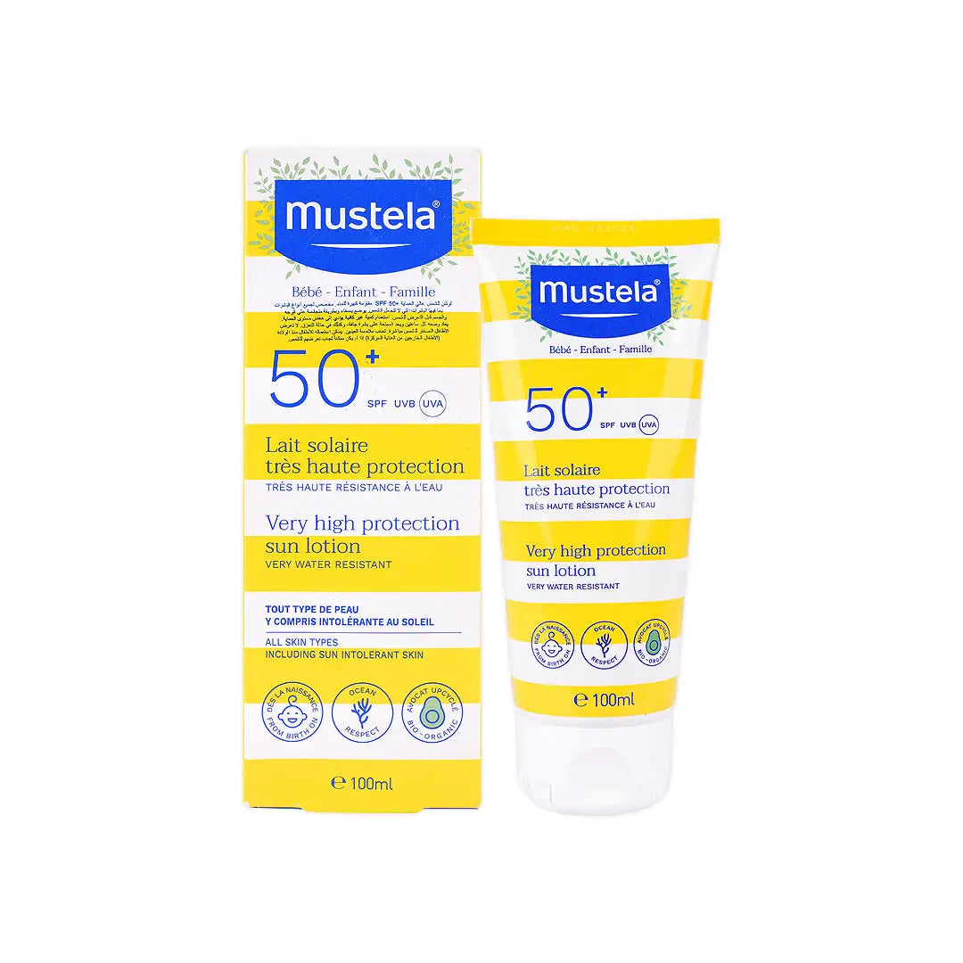 Mustela Very High Protection SPF50+ Sun Lotion 100ml